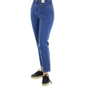 JEANS 501 CROP LEVI'S BLU